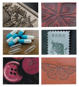 China Hand Held Metal Engraving Machine , Laser Etching Equipment For PET Bag Bottle on sale