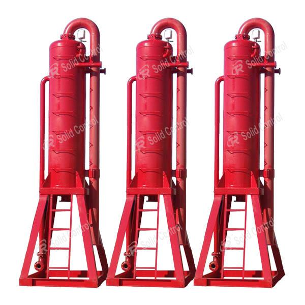 Cheap Skid Mounted Mud Gas Separator Horizontal Directional Drilling Use for sale