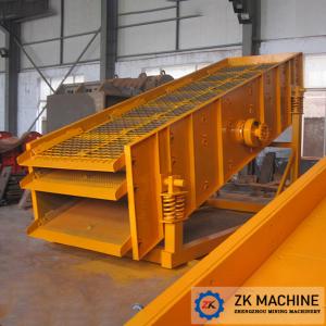 China High Efficiency Linear Vibrating Screen Machine 150-1200 T/H For Ore Dressing on sale