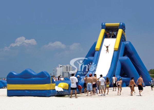 Cheap Giant hippo inflatable water slide for adults with pool ended from China inflatable manufacturer for sale