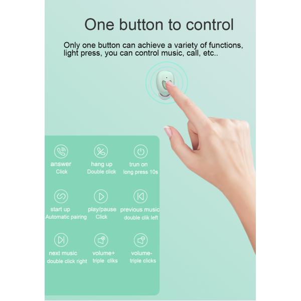 TW10 Mini JIELI Chipset Wireless Bluetooth Earphones