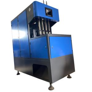 Best DELTA PLC Controlled 4 Cavity Semi Automatic Pet Blowing Machine for 2000ml Bottles wholesale