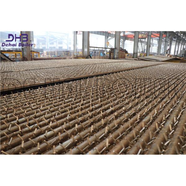 Water Wall Panel Plenum Chamber With Slag Pipe GB Manufacture Standard