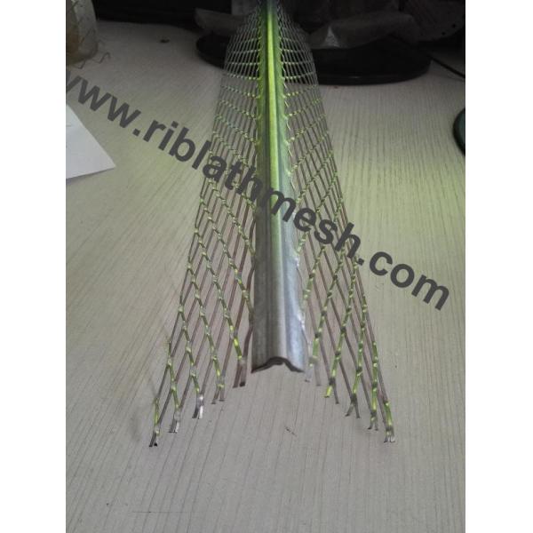 Expanded Galvanized Metal Drywall Plaster Angle Bead 70mm Wing