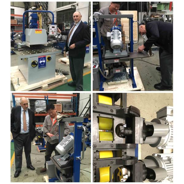 CE / ISO Approved Portable Edge Milling Machine 730~760mm Worktable Height