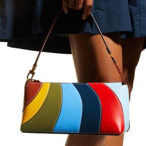 Best Long Strip Fashion Trends Latest Elegant Ladies Shoulder Bags with Lock Decoration wholesale