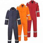 Reusable Flame Retardant Waterproof Overalls With Reflective Tape Protective