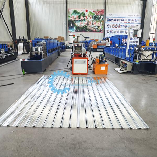 Romania Hydraulic Type Rolling Shutter Door Making Roll Forming Machine