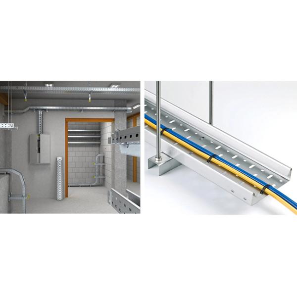 2.0 Mm Cable Tray Production Line Automatic PLC Control 4 - 5 M / Min