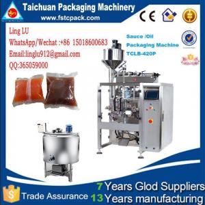 Best Automatic Tomato jam thick sauce packaging machine vertical liquid packing machine milk packing machine wholesale