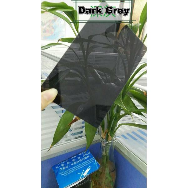 Convenient Grey Aluminium Canopy With PC Sheet And Accessories