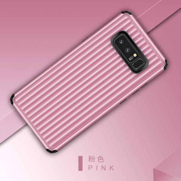 Cheap Luminous Tempered Glass Phone Cover For Samsung Galaxy Note 8 / Silicone Soft TPU Phone Case for sale
