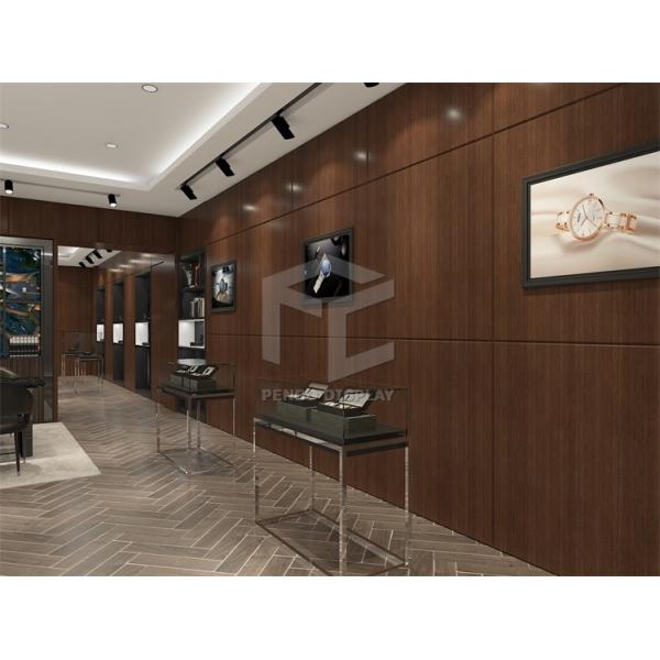 Custom Interior Watch Display Showcase For retail store