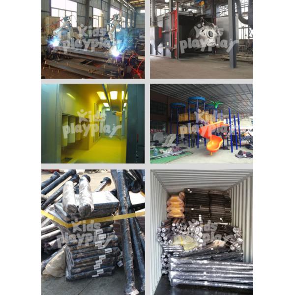 Steel Customized Kids Outdoor Playground Equipment Child Play Set Slide Toy