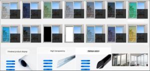 China OEM ODM Building Insulation Film Decorative Privacy Window Film UV Rejection on sale