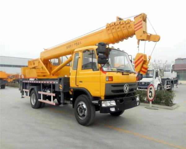 Cheap DFAC Mobile Hydraulic Vehicle Mounted Crane With 16 - 20 Ton Lifting Capacity for sale