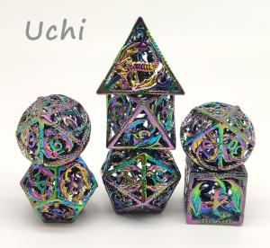 Best Lightweight Mini RPG Dice High Temperature Handmade 7 Piece Set wholesale