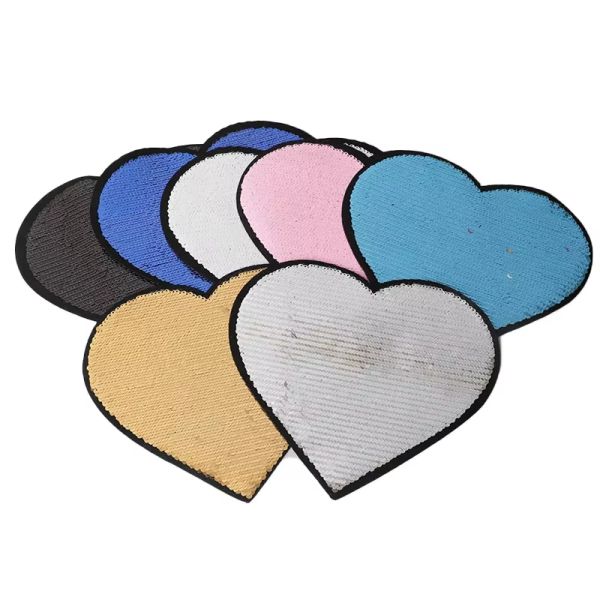 Sublimation Sequin Patches Blanks Custom Sublimated Patches