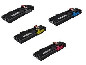 Best Dell C3760dn C3765dnf Compatible Laser Toner Cartridge , Yellow / Blue Dell 3760 wholesale