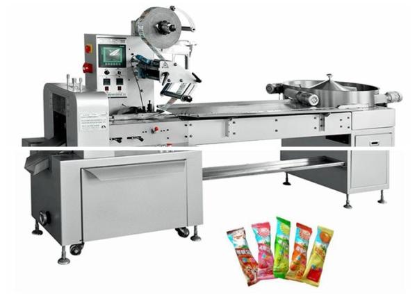 Cheap Computer Program Control Automatic Pillow Packing Machine With Large Touch Screen for sale