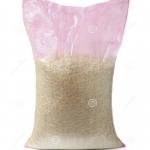 China 700mm Width Double Stitch  PP Woven Sack Bags For Grain Rice 40x60CM for sale