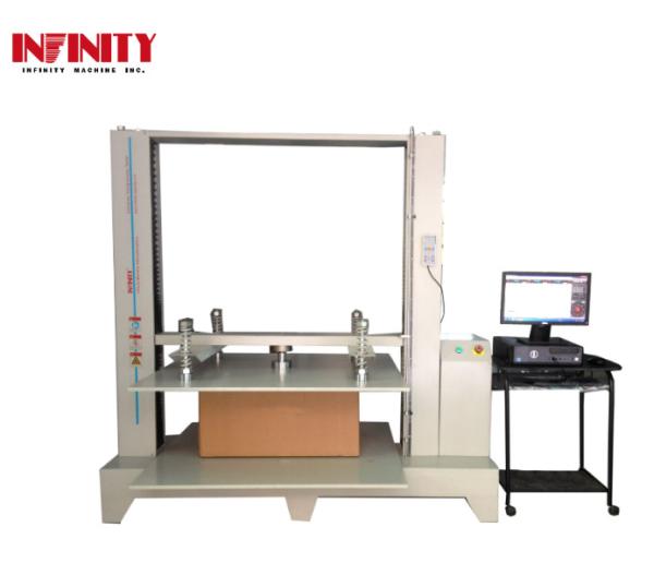 Cheap High Precision Repeat Tolerance ±0.01%F.S. Package Compression Strength Test Machine for sale