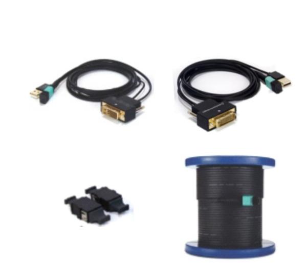 Cheap 10.2Gbps Optical Hdmi Cable / Hdmi Fiber Cable Up To 1000 Feet 4K Resolution Low Transmission Delay for sale
