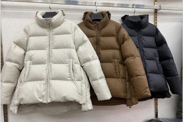 Cheap Womens Winter quilting coat polyester fabric with padded jacket womens loose for sale