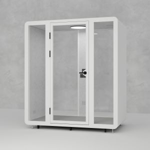 Best Disassembled / Reassembled 2 Person Pod Modular Office Acoustic Booth wholesale