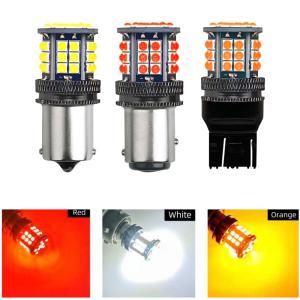 China Aluminum Alloy LED Turn Signals Indicators 3030 39 SMD 12v 1156 BA15S 1157 BAY15D T20 T25 Car Turn Signal on sale