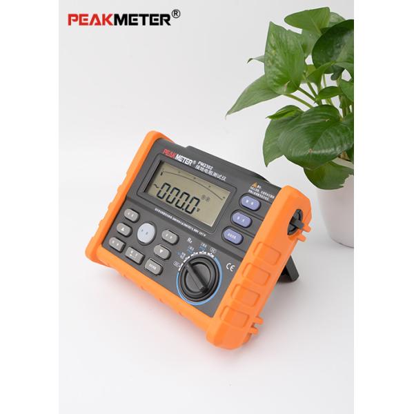 Multifunctional Earth Ground Resistance Tester 0 Ohm To 4K Ohm And 100 Groups Display