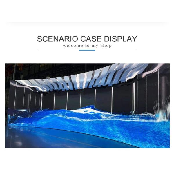 Custom P5.2 - 10.4mm Transparent LED Film Display Screen For Within OEM