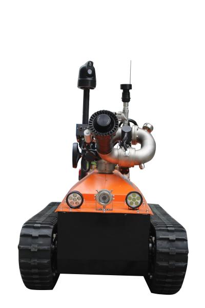 Cheap maximum speed: 0-1.6m/s, remote control stepless speed change Quick Deployment Automatic Fire Fighting Robot for sale