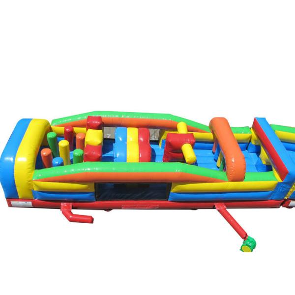 Children Adventuring Inflatable Obstacle Course Bouncer Course Sports Games Customized