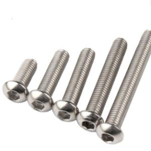 Best Stainless steel Hex Socket Button Head Bolt Iso7380 Allen bolts wholesale