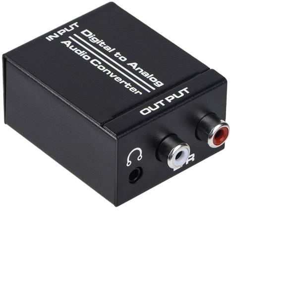 Cheap Optical SPDIF To Analog Stereo Converter for sale