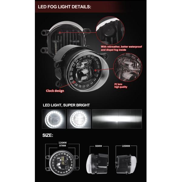 Super Bright 30W Waterproof LED Work Lights DRL Special For Toyota LEXUS