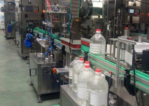 Energy Saving Piston Liquid Filling Machine Automatic Water Bottling Machine