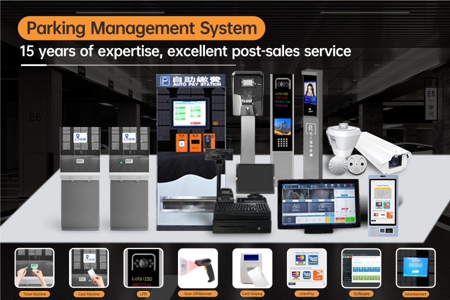 Automatic Vehicle Identification System RFID Access Control Card Reader