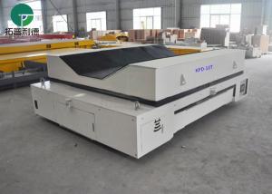 Quality assurance track powered steerable portable coil transfer cart