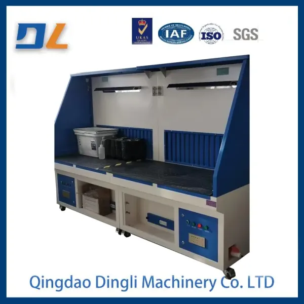 The Grinding Dust Removal Workbench Features Pulse Automatic Dust Cleaning, Dust Removal and Suction
