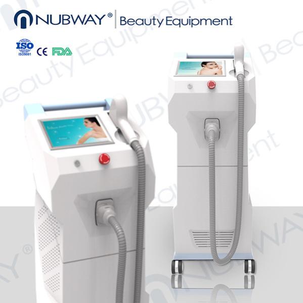 Cheap 110V / 220V 808nm Medical Diode Laser permanent hair removal machine For Salon Skin Beauty for sale
