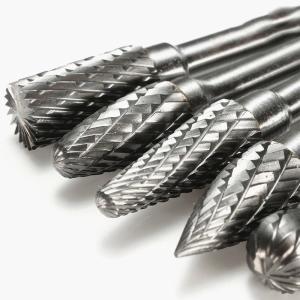 Best Round Double Cut Tungsten Carbide Rotary Burrs Set for Customization Request wholesale