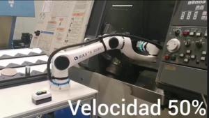 Robot Arm 6 Axis Of Elfin E05 5kg Payload Used For CNC Pick And Place As Collaborative Robot