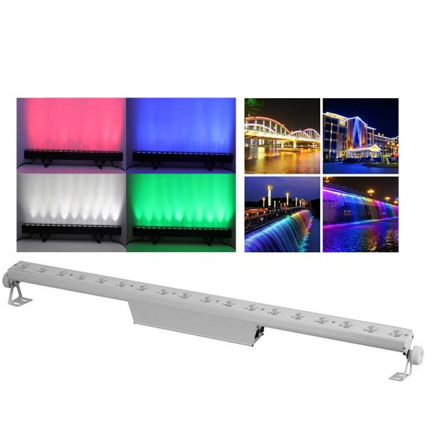 Cheap LED Stage City Professional Pixel Bar 18*4W RGBW Indoor Wash Light For Show for sale