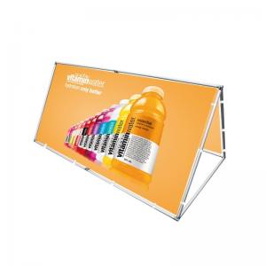 China Advertising Outdoor Display Stands , Fabric Outdoor Display Banners on sale