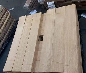 Best White Oak Wood Flooring Veneer 910 X 125mm For Engineered Flooring wholesale