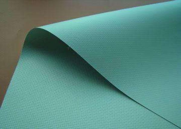 Cheap PE Material PVC Coated Tarpaulin Fabric Geosynthetics Material Waterproof And Wind Resistance for sale