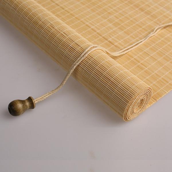 Cheap 1.8m Nature Bamboo Hand Made Roll Up Shades Bamboo Curtains For Home Pergola for sale