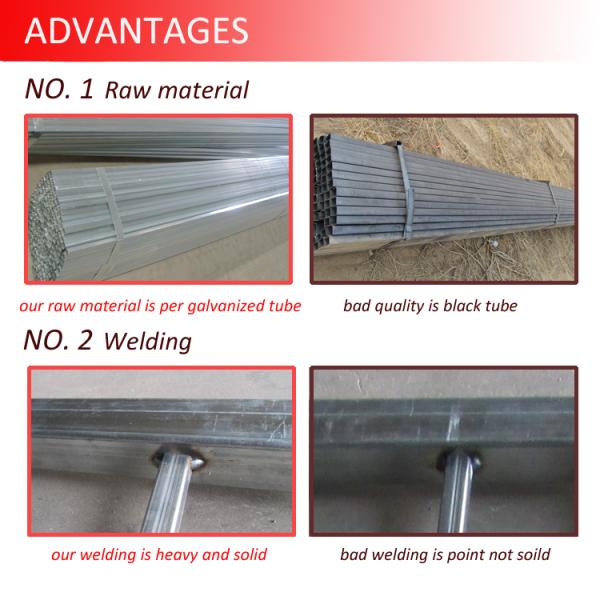 Tubular Garrison Fence Panels